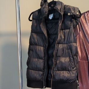 Gap Black Puffer Jacket